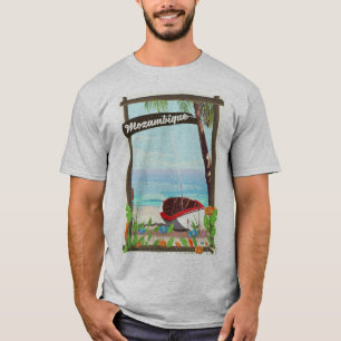 T-shirts Poster das férias dos desenhos animados do barco