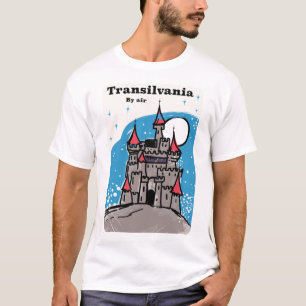T-shirts Poster das viagens vintage do castelo da