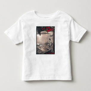 T-shirts Poster de madeira do barco