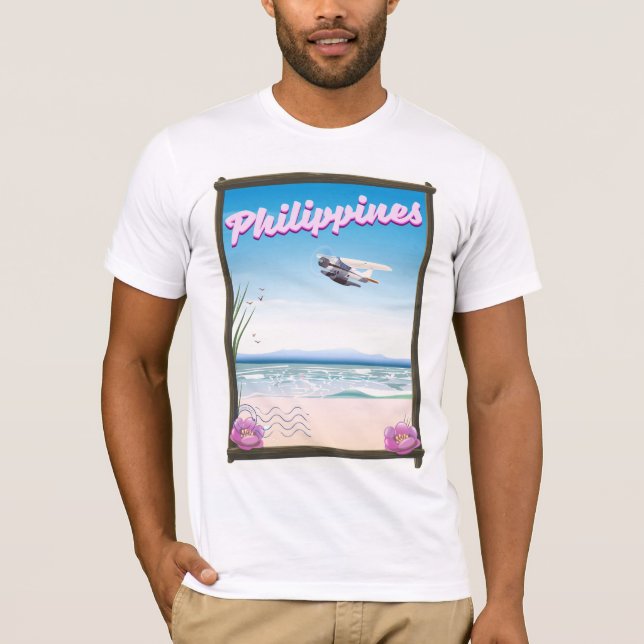 T-shirts Poster de viagens Filipinas (Frente)