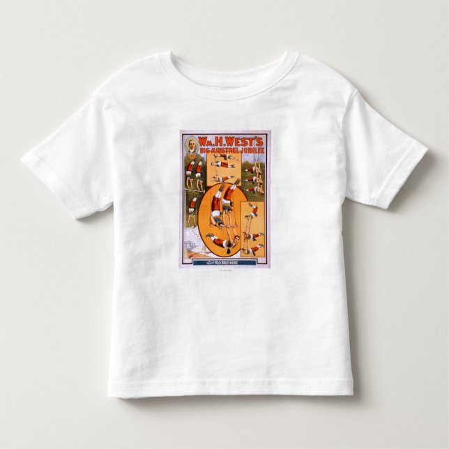 T-shirts Poster grande de JubileeGymnasts do Minstrel do (Frente)