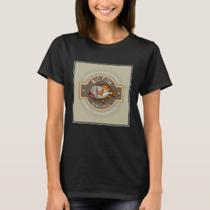 T-shirts Poster grande do bar e grill dos peixes