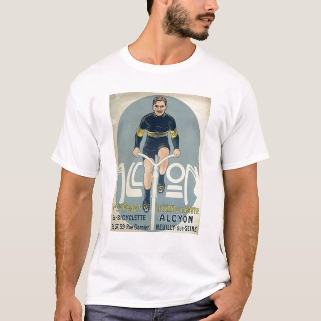 T-shirts Poster que descreve Francois Faber (Frente)
