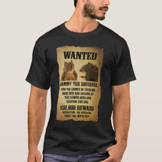 T-shirts Poster querido com esquilo