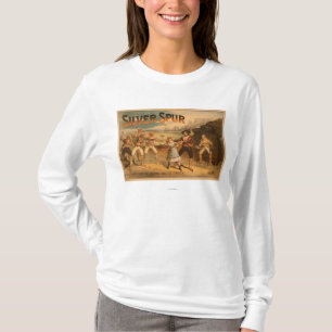 T-shirts Poster teatral de prata de SpurPirates