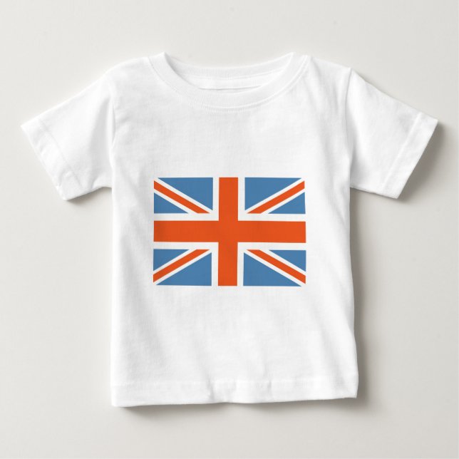 T-shirts Poster vintage Classic Union Jack British(UK) Flag (Frente)
