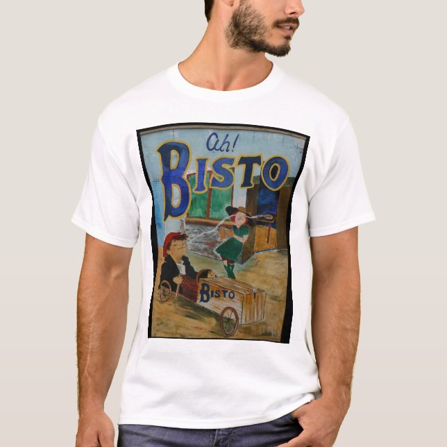 T-shirts Poster vintage de Bisto (Frente)
