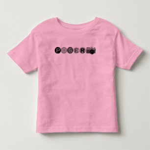 T-shirts Posudo para uma fotografia