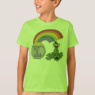 T-shirts Pote de ouro irlandês