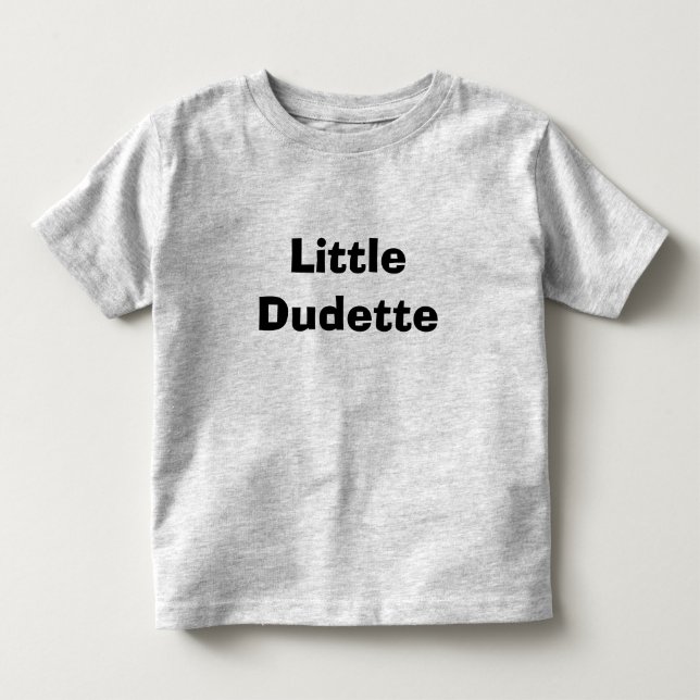 T-shirts Pouco Dudette (Frente)