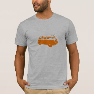 T-shirts Pouco ônibus alaranjado