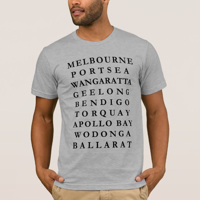 T-SHIRTS POVOS E CIDADE DO VICTORIAN (Frente)