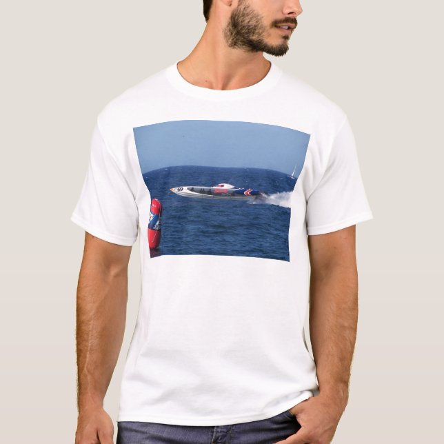 T-shirts Powerboat (Frente)