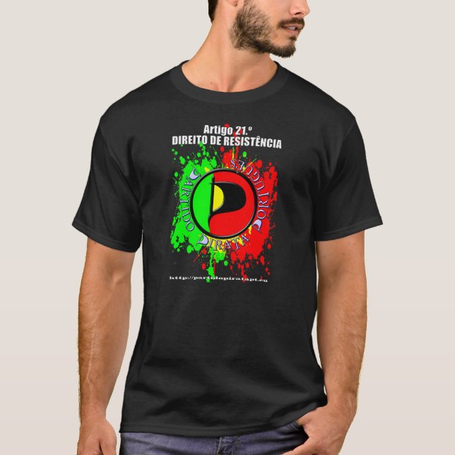 T-shirts PPP Splat - Resistência (Frente)