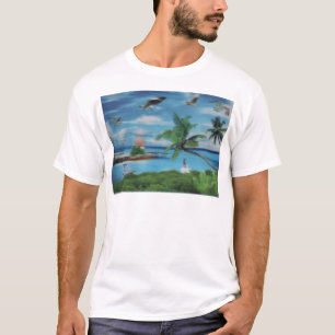 T-shirts Praia de palmeiras de coco.jpg
