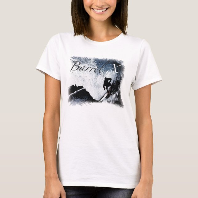 T-shirts Praia de Tobay, Long Island NY, EUA (Frente)