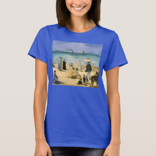 T-shirts Praia em Boulogne de Edouard Manet, Arte Antigo