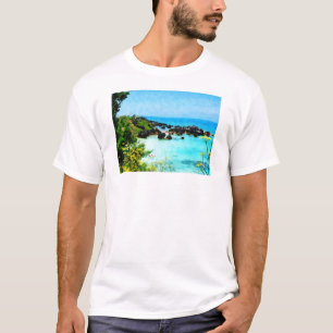 T-shirts Praia em St. George Bermudas