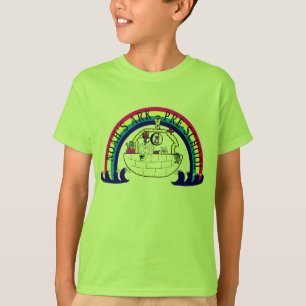 T-shirts Pré-escolar da arca de Noah