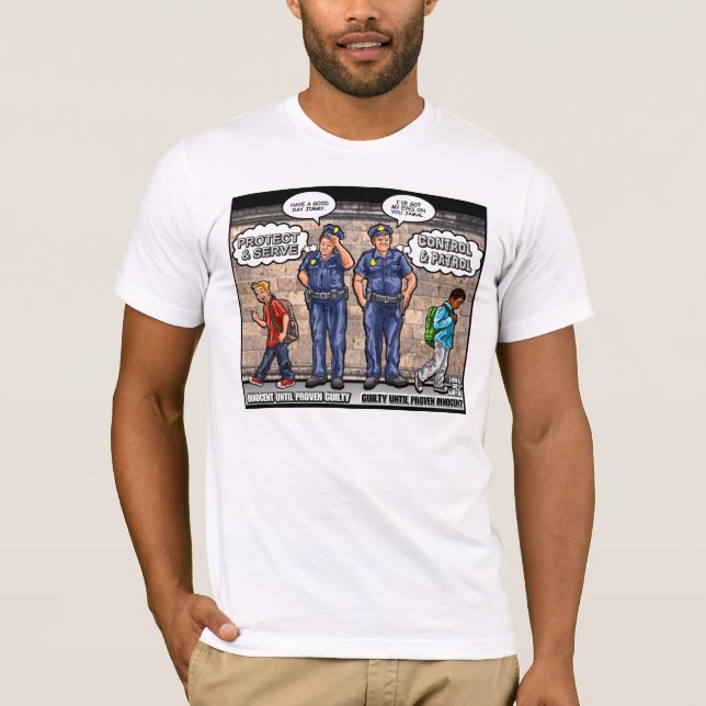 T-shirts Preconceito Racial Exposto (Frente)