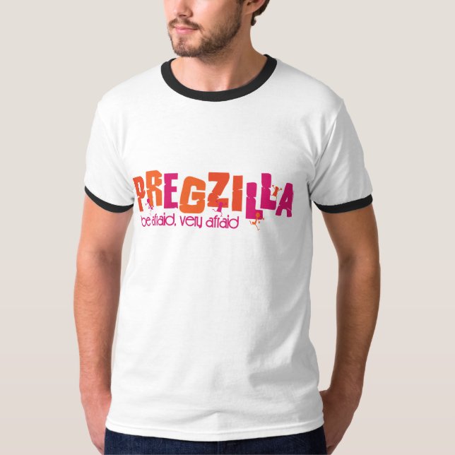 T-shirts Pregzilla (Frente)