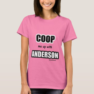 T-shirts Prenda-me acima com Anderson