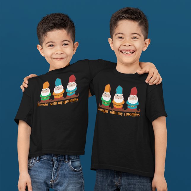 T-shirts Prendendo Com Meus Gnomos Escuros (Criador carregado)