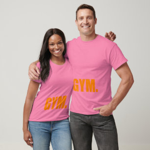 T-shirts Preparação - Comer, Dormir, Gym