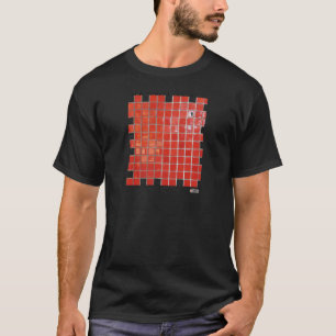 T-shirts Presas Quentes, AR Telhas Vermelhas Presentes Cent