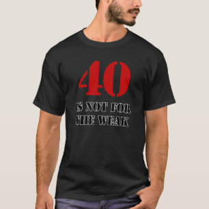 T-shirts Presente aniversário de 40 anos