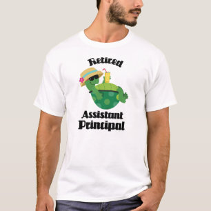 T-shirts Presente aposentado do assistente principal