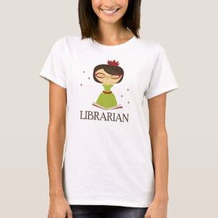 T-shirts Presente Bookish da biblioteca do bibliotecário