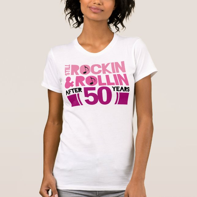 T-shirts Presente de Casamento de 50 anos (Frente)