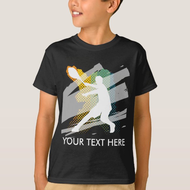 T-shirts Presente de tênis para tênis (Frente)