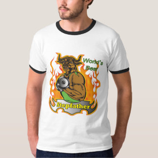 T-shirts Presente do dia dos pais do padrasto do mundo o