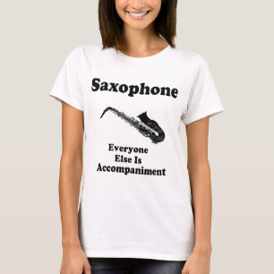 T-shirts Presente do saxofone