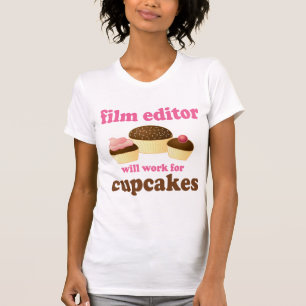 T-shirts Presente (engraçado) do editor do filme