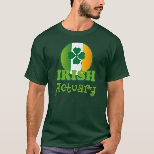 T-shirts Presente irlandês do escrivão (Frente)