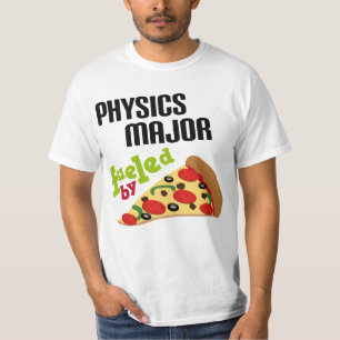 T-shirts Presente principal da física (pizza)