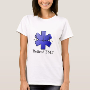 T-shirts Presentes aposentados de EMT