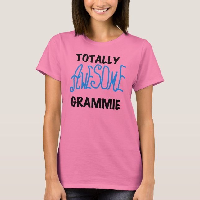 T-shirts Presentes azuis totalmente impressionantes dos (Frente)