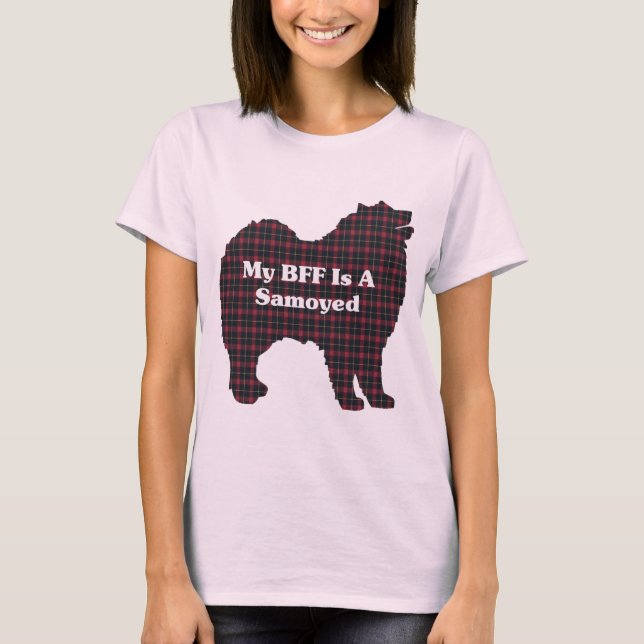 T-shirts Presentes BFF Samoyed (Frente)