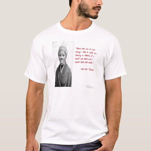 T-shirts Presentes com a Citação "Liberdade ou Morte" de Ha (Frente)