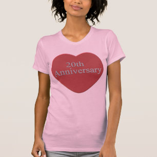 T-shirts Presentes de 20 de Aniversário