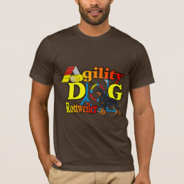 T-shirts Presentes de Agilidade do Rottweiler