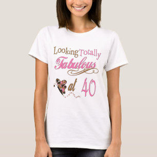 T-shirts Presentes de aniversário de 40 anos