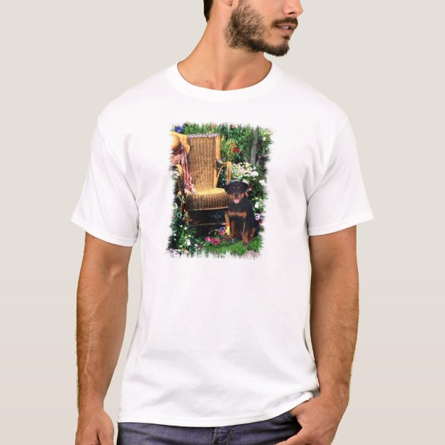 T-shirts Presentes de Arte Rottweiler (Frente)