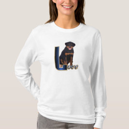 T-shirts Presentes de Arte Rottweiler