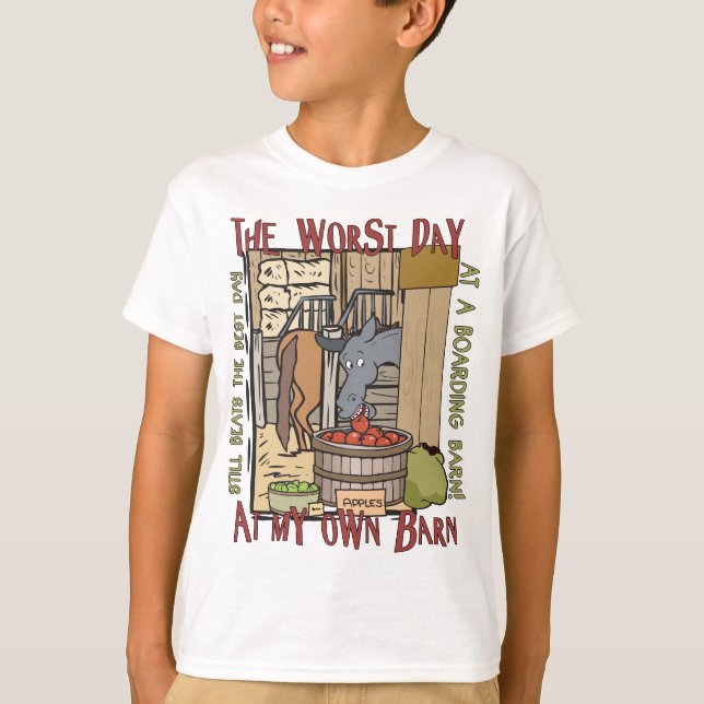 T-shirts Presentes de Cavalos (Frente)