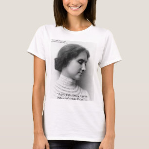 T-shirts Presentes de Citação de Sabedoria Helen Keller Lut